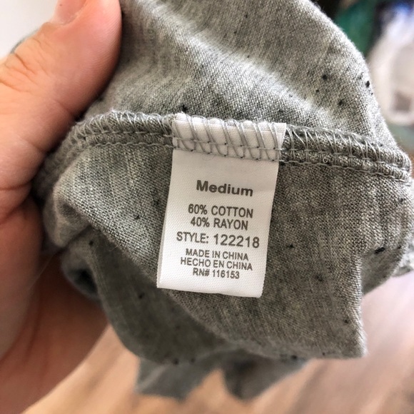 Poof Triangle Neckline Top - Picture 6 of 6